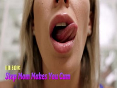 La belle-mère te fait jouir avec juste sa bouche - Nikki Brooks - ASMR 1080p