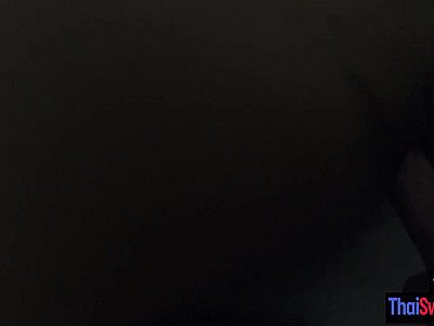 Cute Asian teen sucking guys big cock and teen enjoyed rough pussy fucking